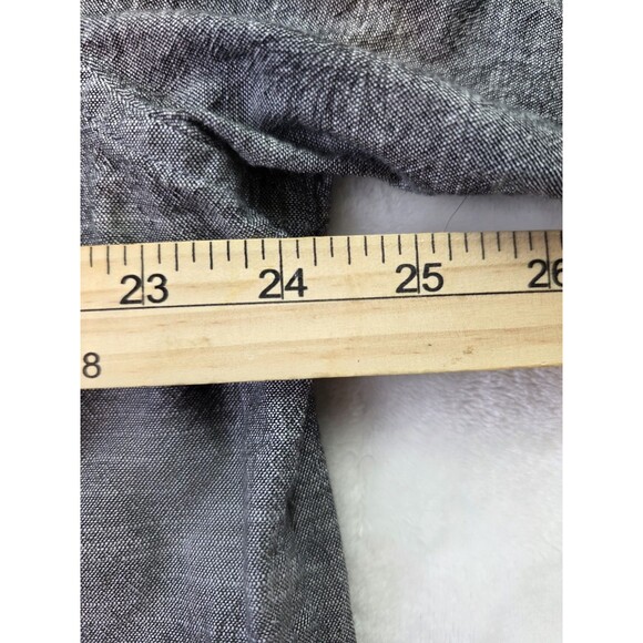 Hurley Size Men's XXL Gray Pineapple Stretch Short Sleeve Shirt - Picture 5 of 8